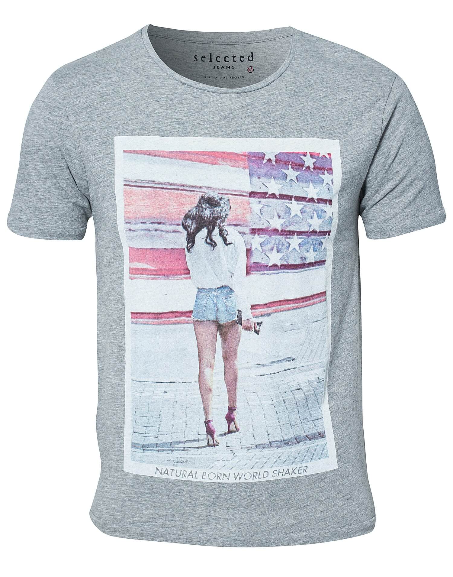 تی شرت مردانه Wicked SS O-Neck Selected Homme - تصویر 2